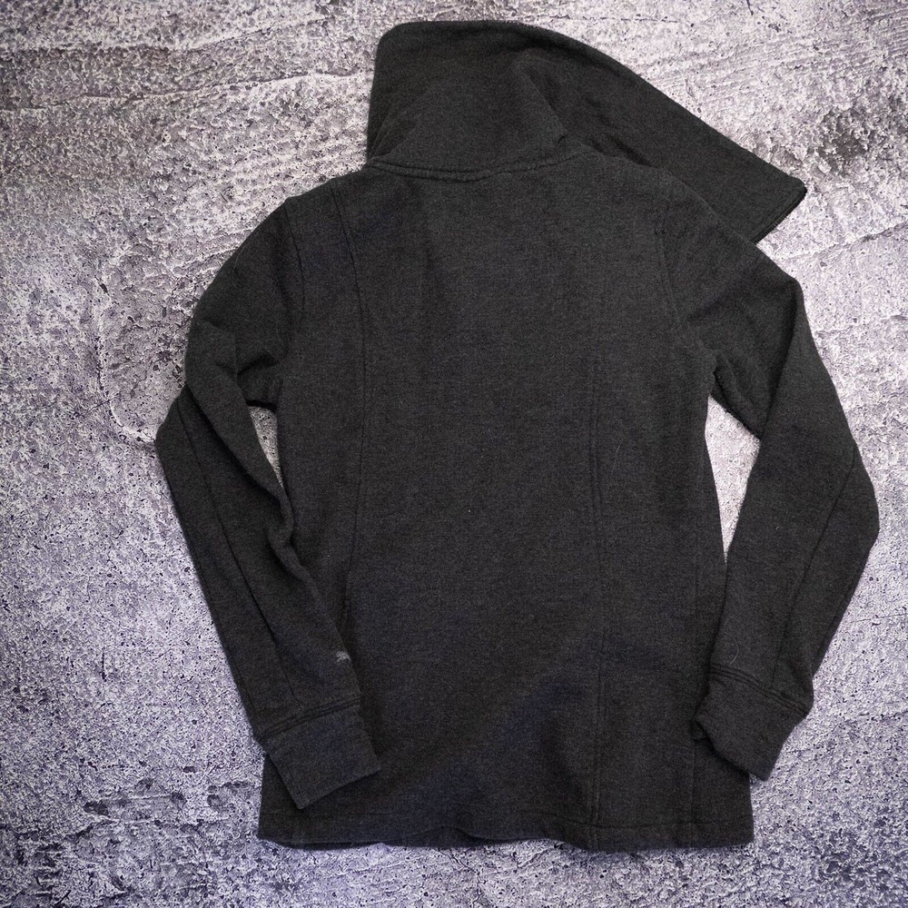 Puma Womans Sweatshirt Cowl Neck XS Asymmetrical full zip Hiking Running - Picture 2 of 13